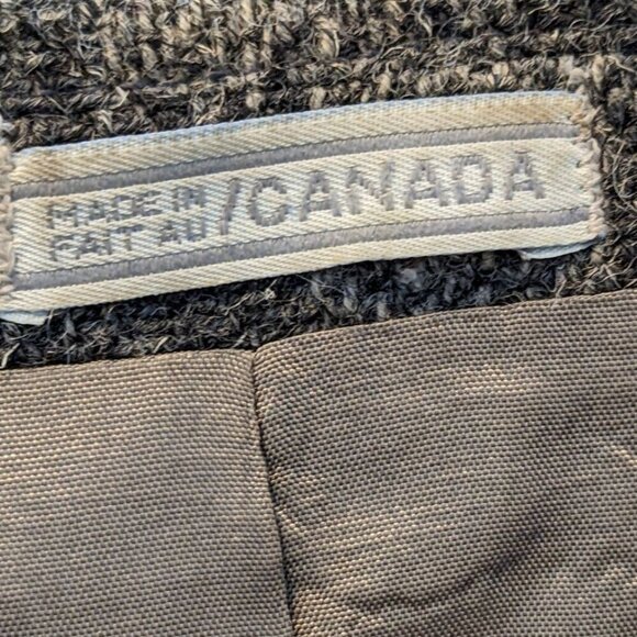 Vintage Mens 2 Button Blazer Jacket Sz 43 Regular Gray Virgin Wool Nino Cerruti - Picture 7 of 10